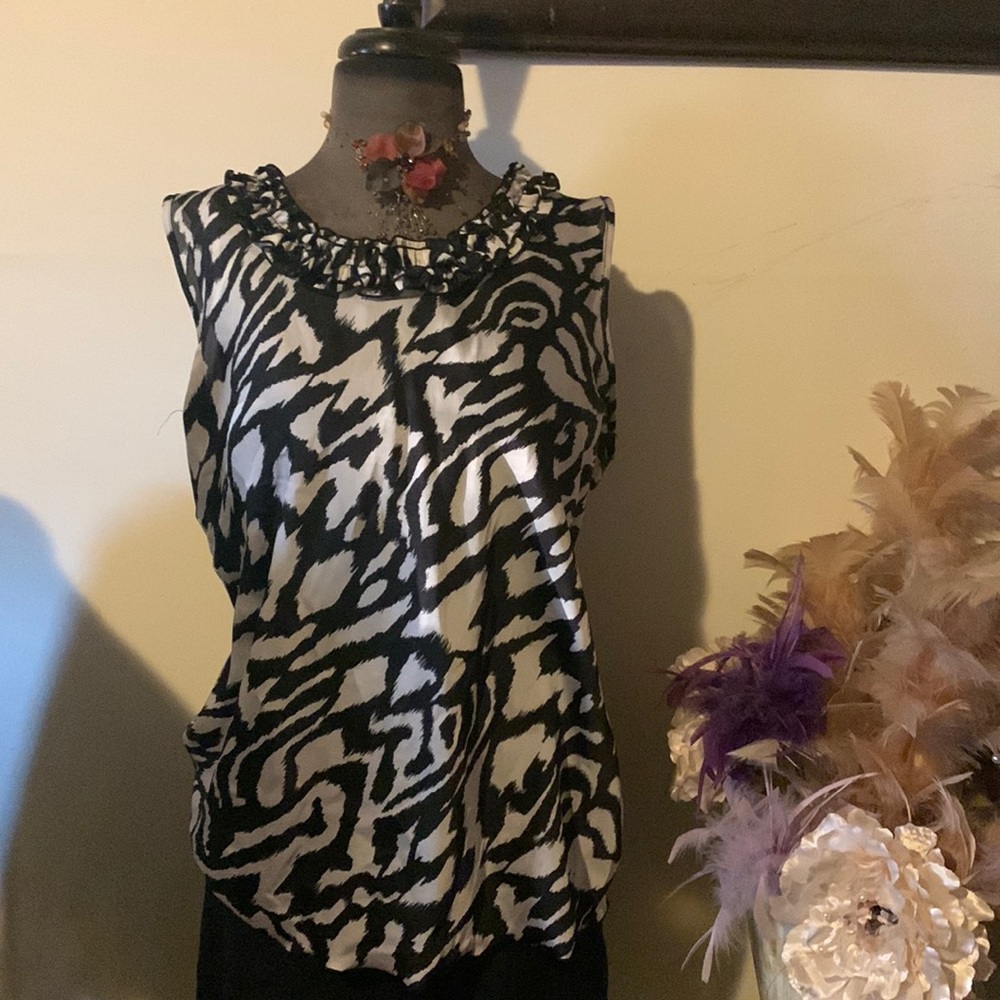 New Direction silky shirt.